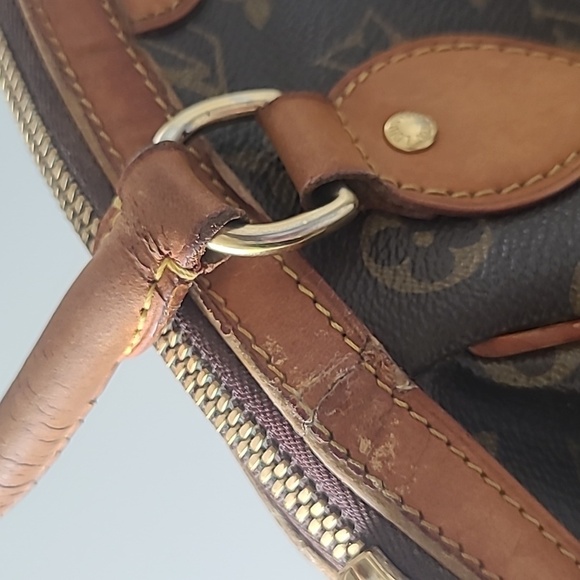 Louis Vuitton Brown Monogram Shoulder Bag - Picture 3 of 15